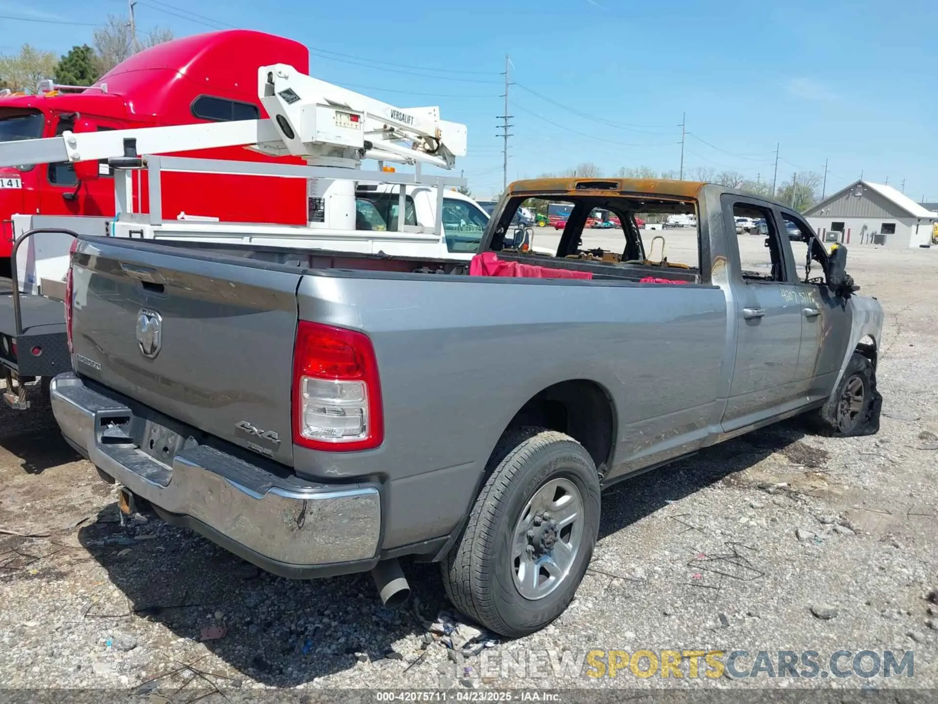 4 Photograph of a damaged car 3C63R3HL4KG614722 RAM 3500 2019