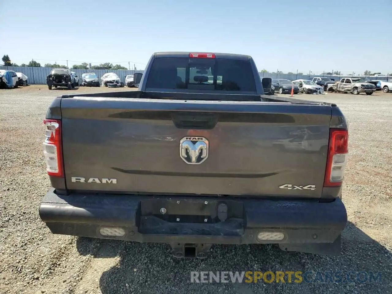 6 Photograph of a damaged car 3C63RRGL1KG692203 RAM 3500 2019