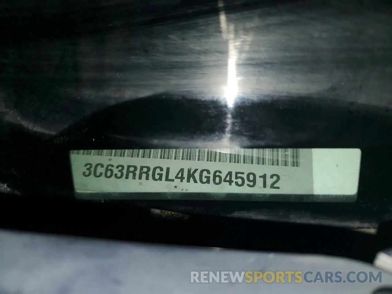 12 Photograph of a damaged car 3C63RRGL4KG645912 RAM 3500 2019