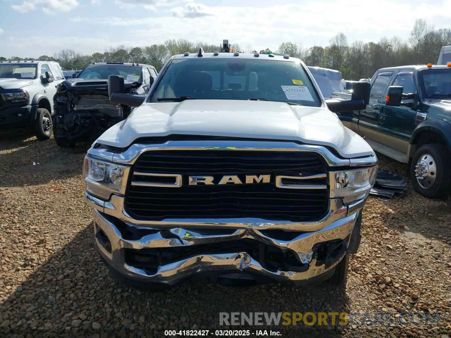 12 Photograph of a damaged car 3C63RRHL6KG555689 RAM 3500 2019