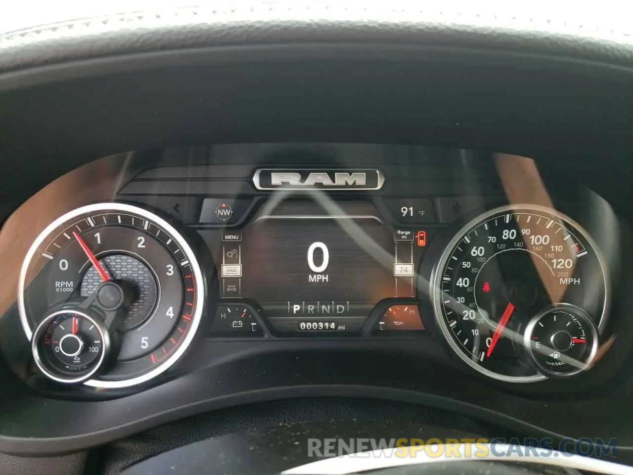 9 Photograph of a damaged car 3C63RRJL8KG564484 RAM 3500 2019