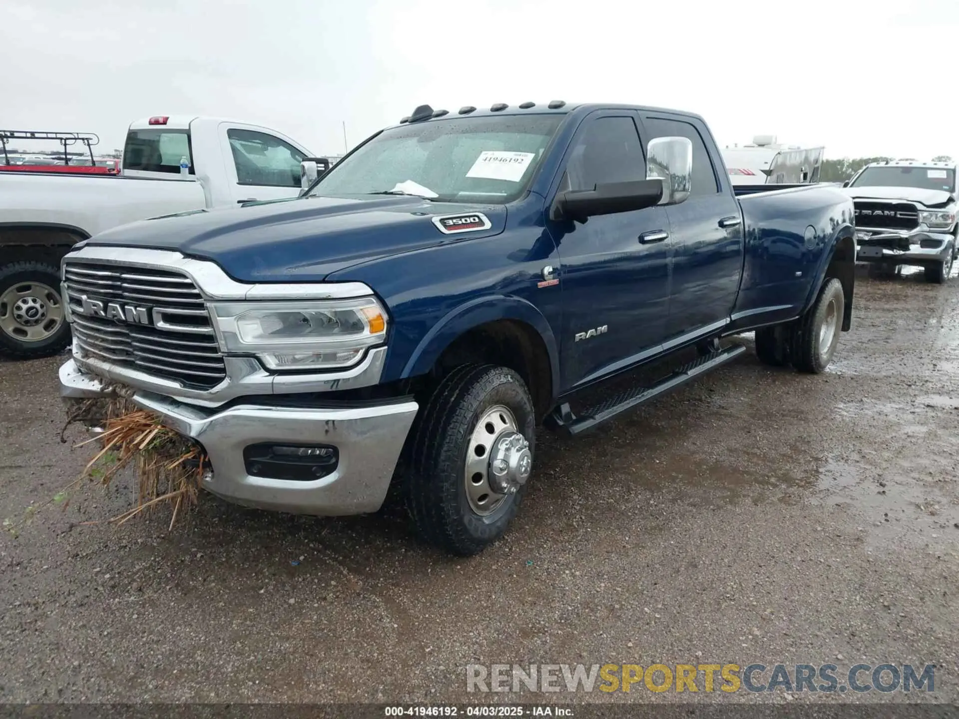 2 Photograph of a damaged car 3C63RRJL9KG524902 RAM 3500 2019