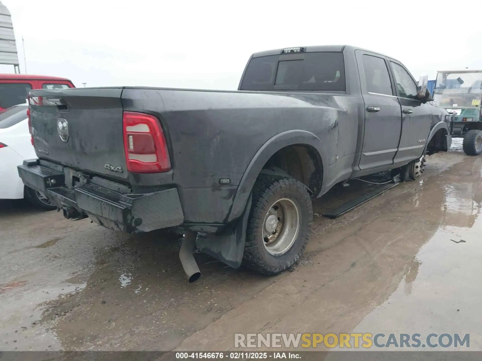 4 Фотография поврежденного автомобиля 3C63RRRL2KG660910 RAM 3500 2019