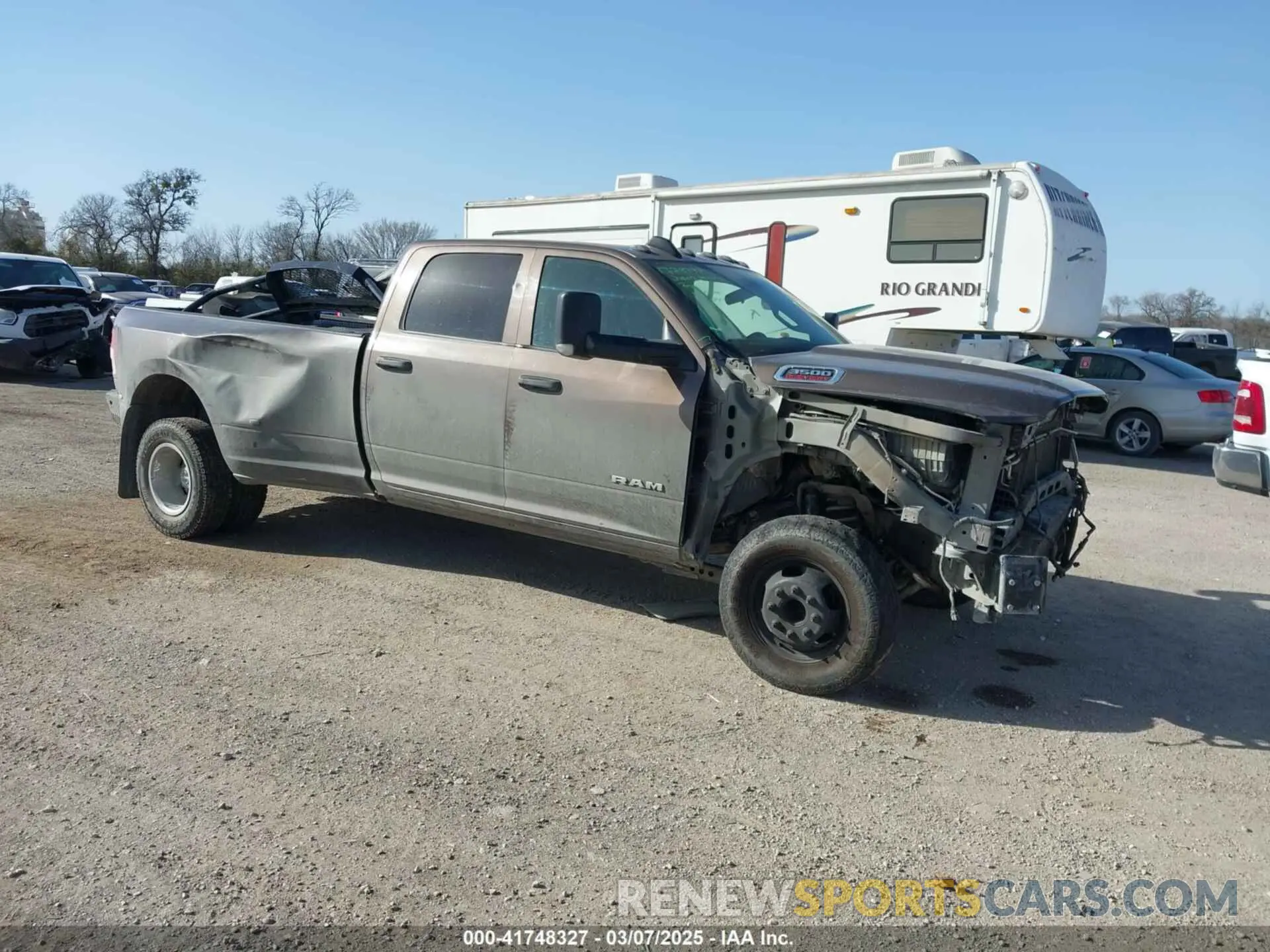 1 Photograph of a damaged car 3C63RRGL3LG241856 RAM 3500 2020