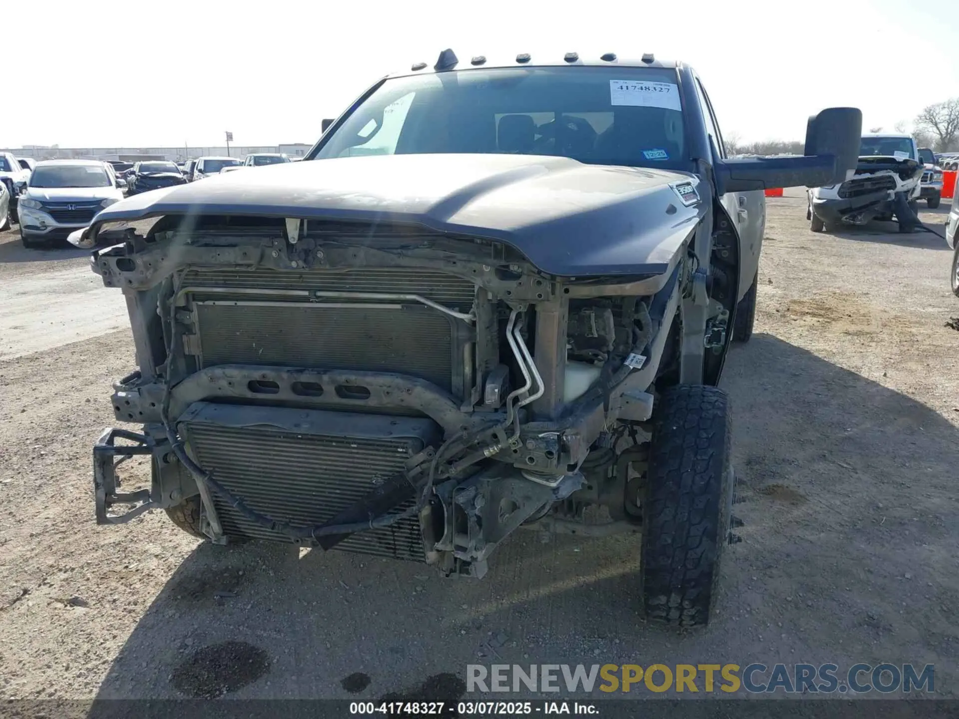 6 Photograph of a damaged car 3C63RRGL3LG241856 RAM 3500 2020