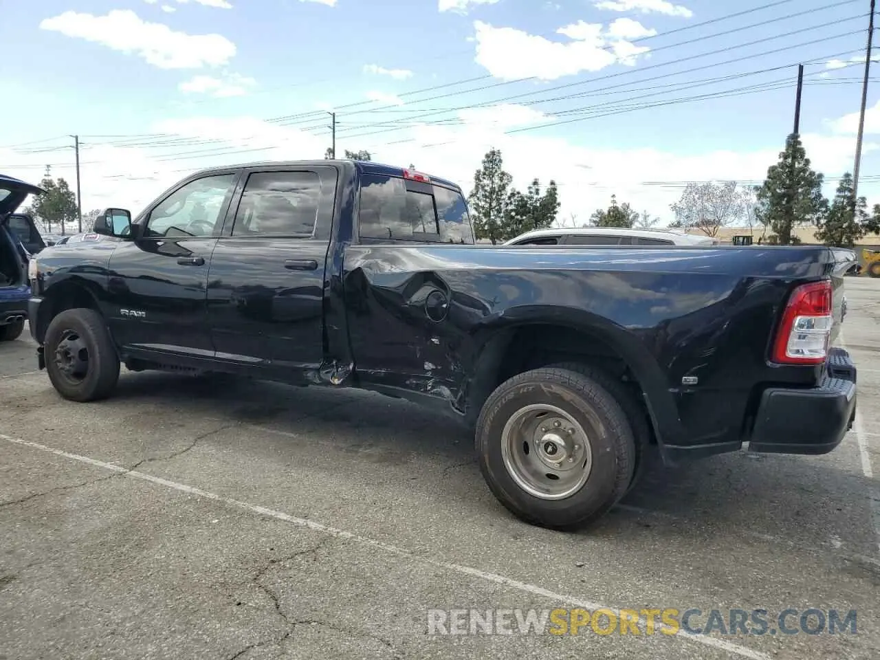 2 Photograph of a damaged car 3C63RRGL4LG169632 RAM 3500 2020