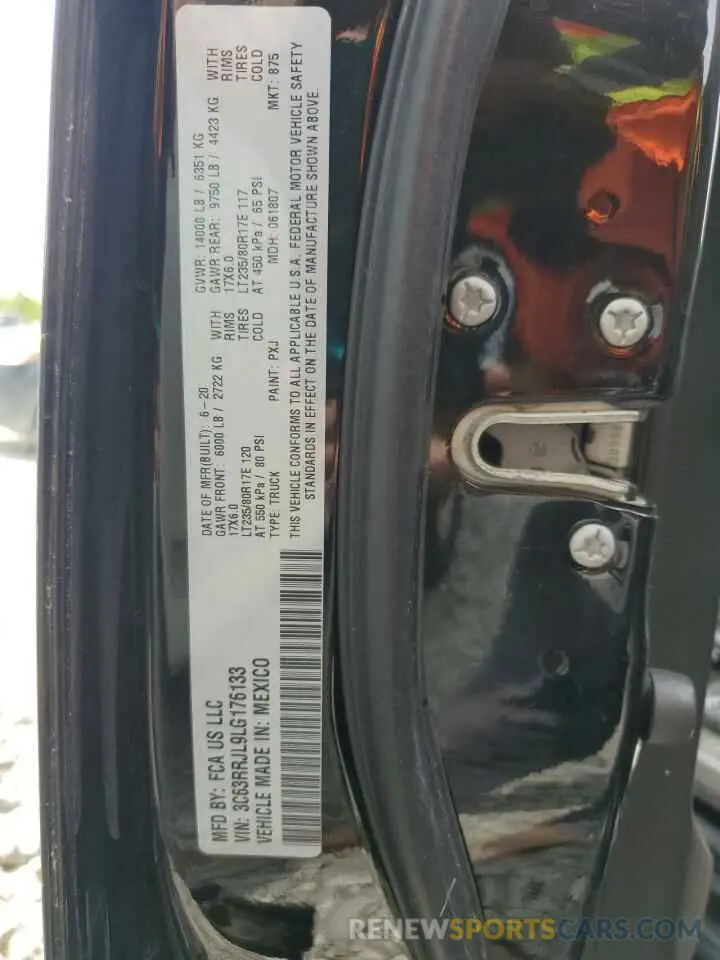 13 Фотография поврежденного автомобиля 3C63RRJL9LG176133 RAM 3500 2020