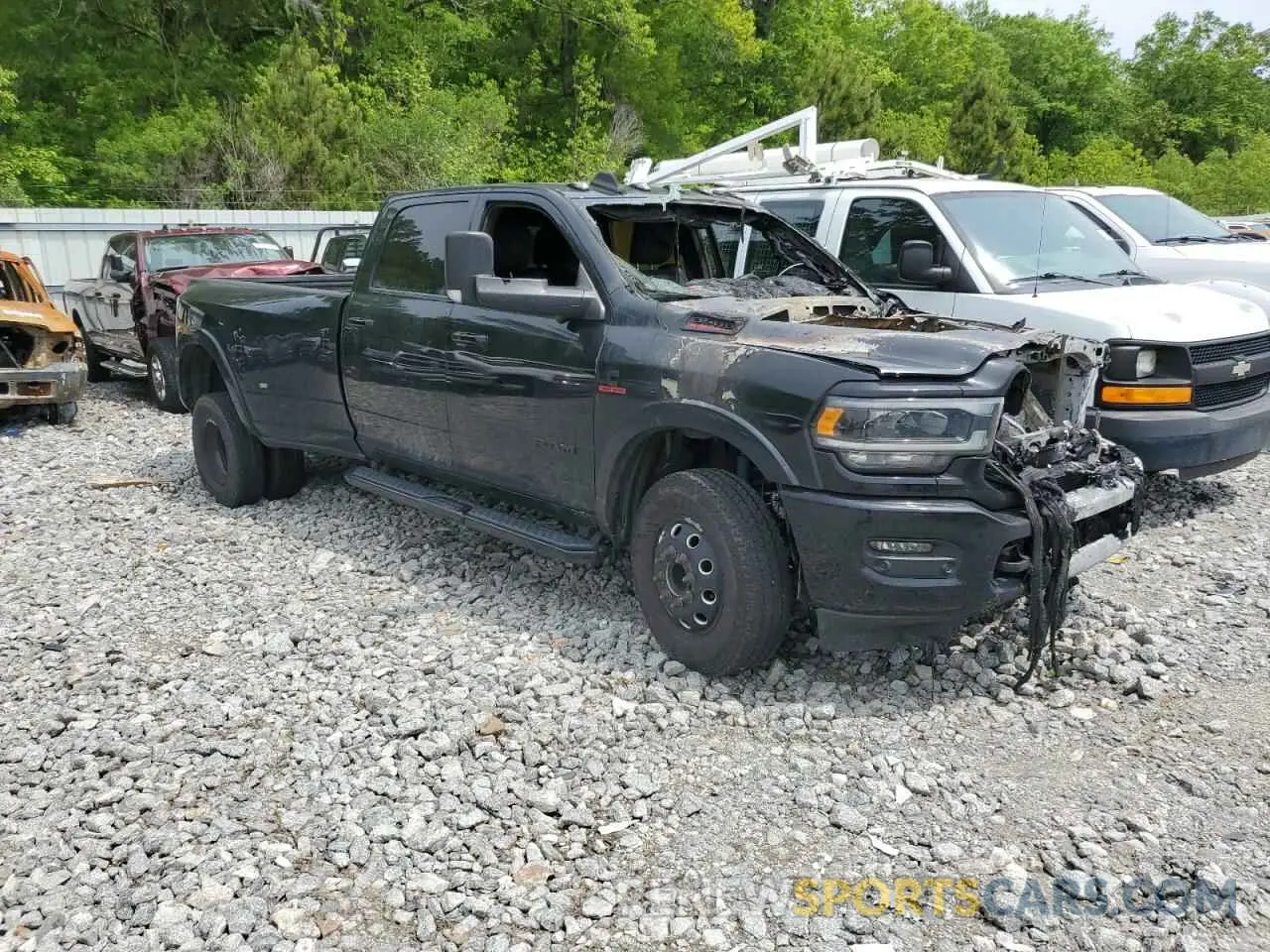 4 Фотография поврежденного автомобиля 3C63RRJL9LG176133 RAM 3500 2020