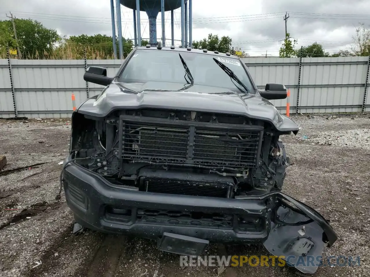 5 Photograph of a damaged car 3C63RRGL0MG528007 RAM 3500 2021