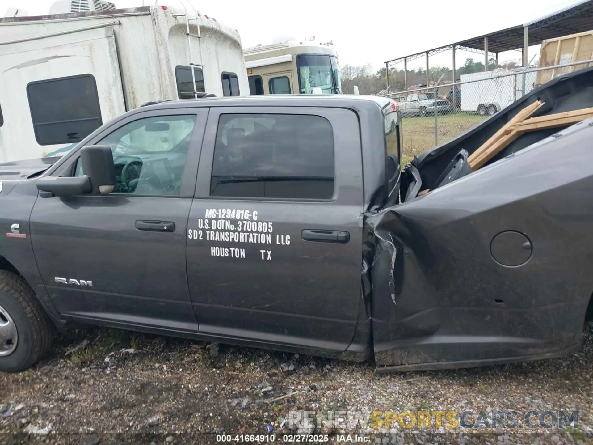 13 Photograph of a damaged car 3C63RRGL3MG635973 RAM 3500 2021