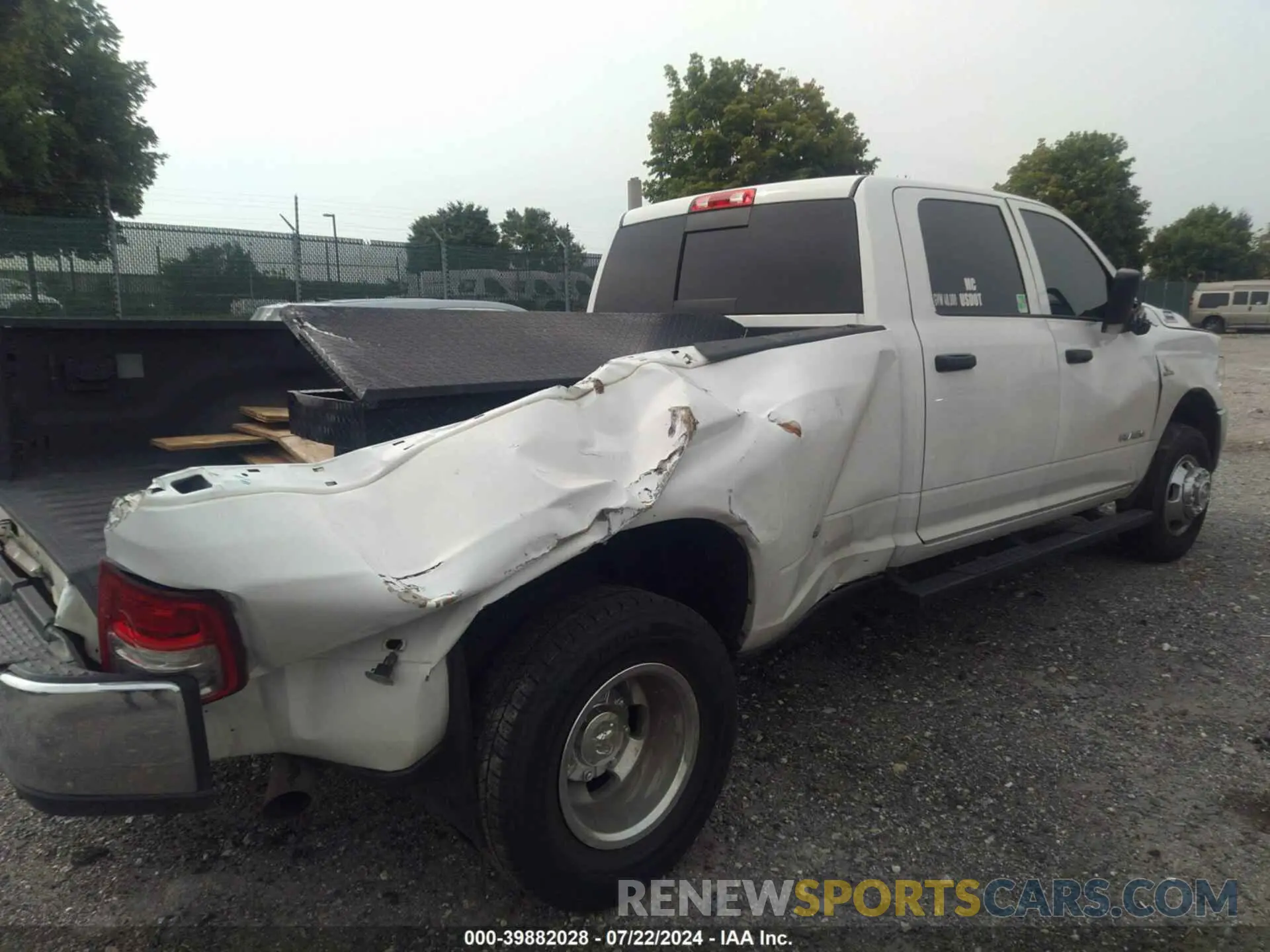 11 Photograph of a damaged car 3C63RRGL8MG665955 RAM 3500 2021