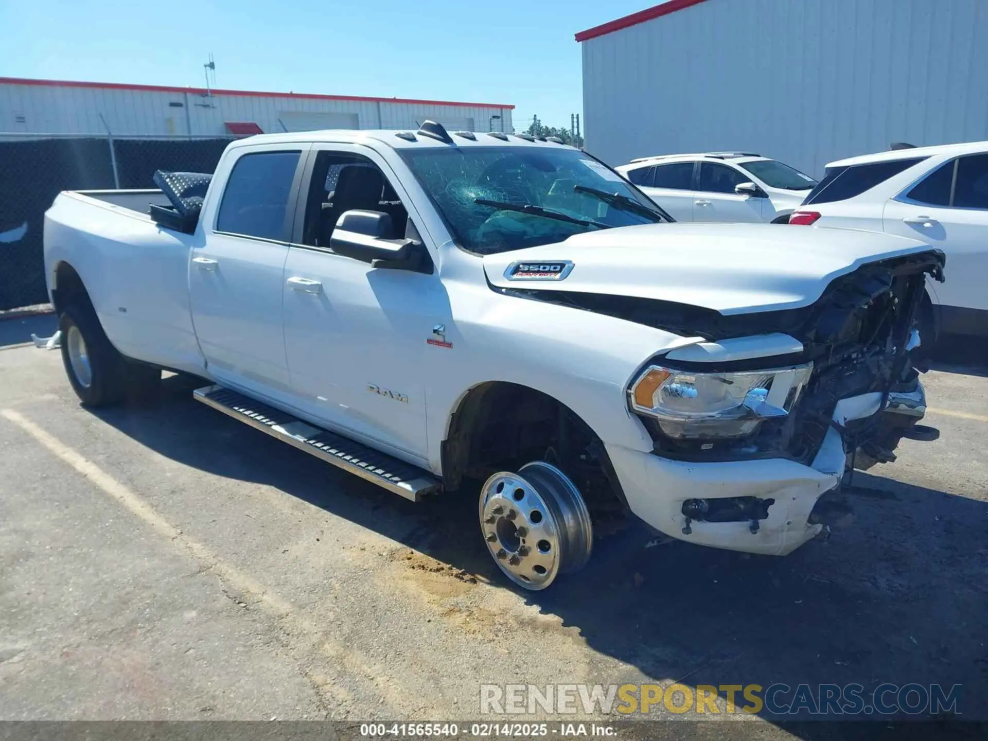 1 Photograph of a damaged car 3C63RRHL3MG642629 RAM 3500 2021