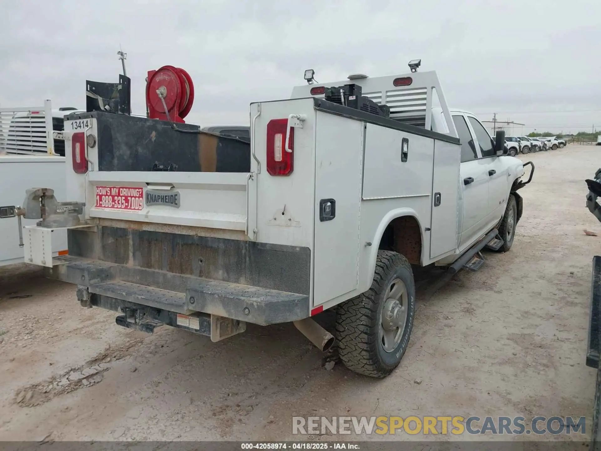4 Фотография поврежденного автомобиля 3C63R3GL2NG234431 RAM 3500 2022