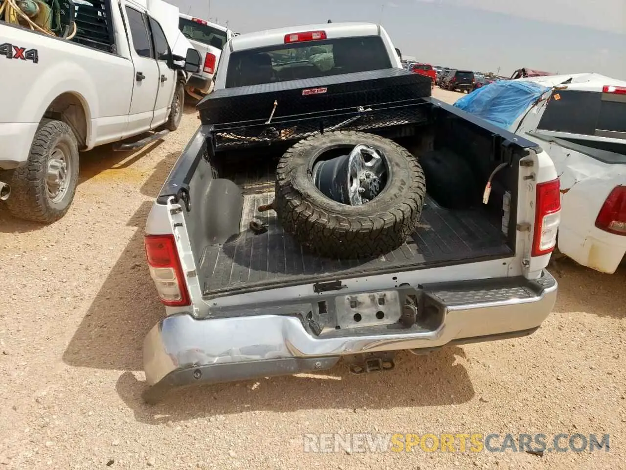 6 Photograph of a damaged car 3C63R3GL8NG343931 RAM 3500 2022