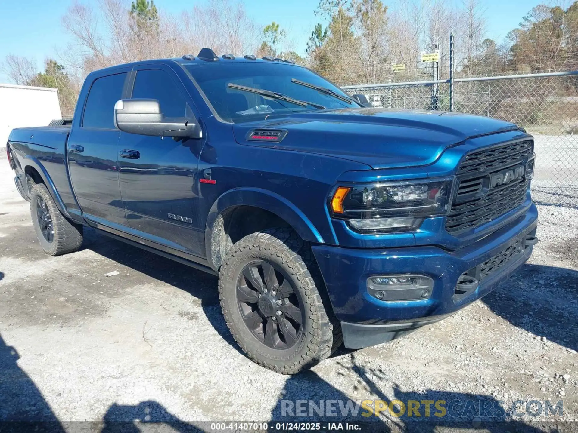 1 Photograph of a damaged car 3C63R3SL3NG318572 RAM 3500 2022