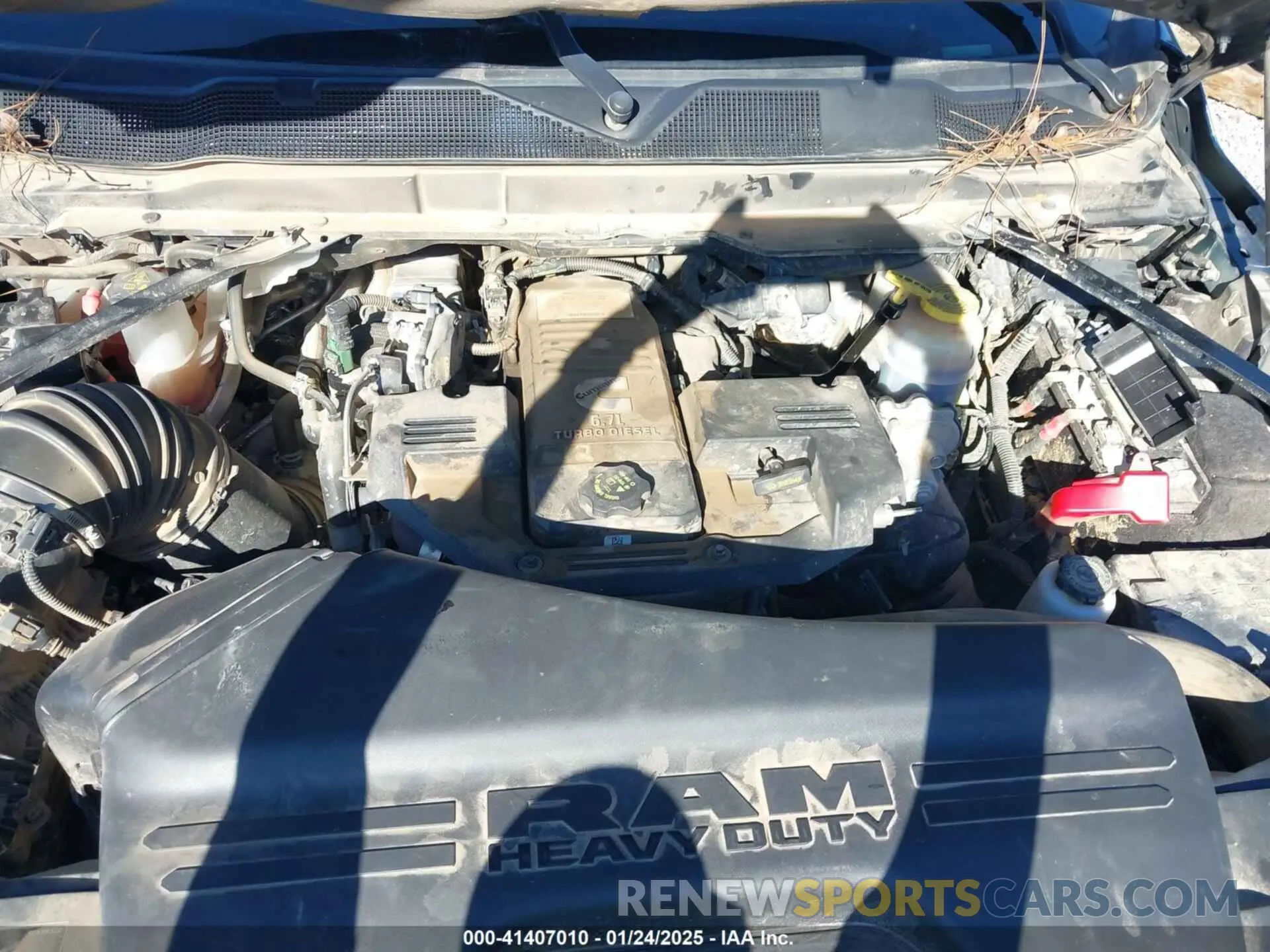 11 Photograph of a damaged car 3C63R3SL3NG318572 RAM 3500 2022