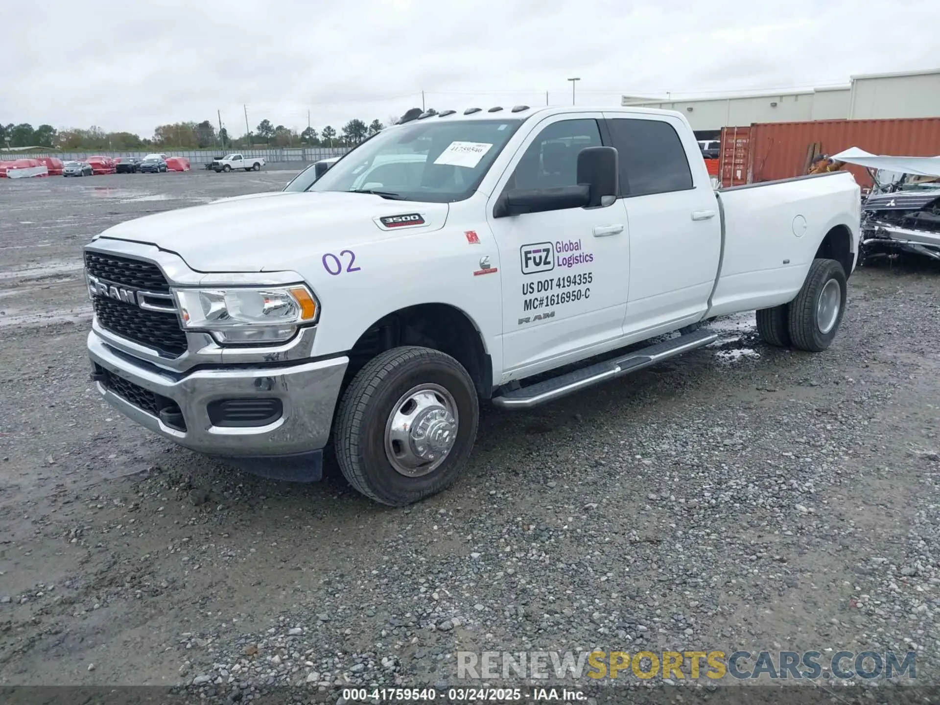 2 Фотография поврежденного автомобиля 3C63RRHL6NG302814 RAM 3500 2022