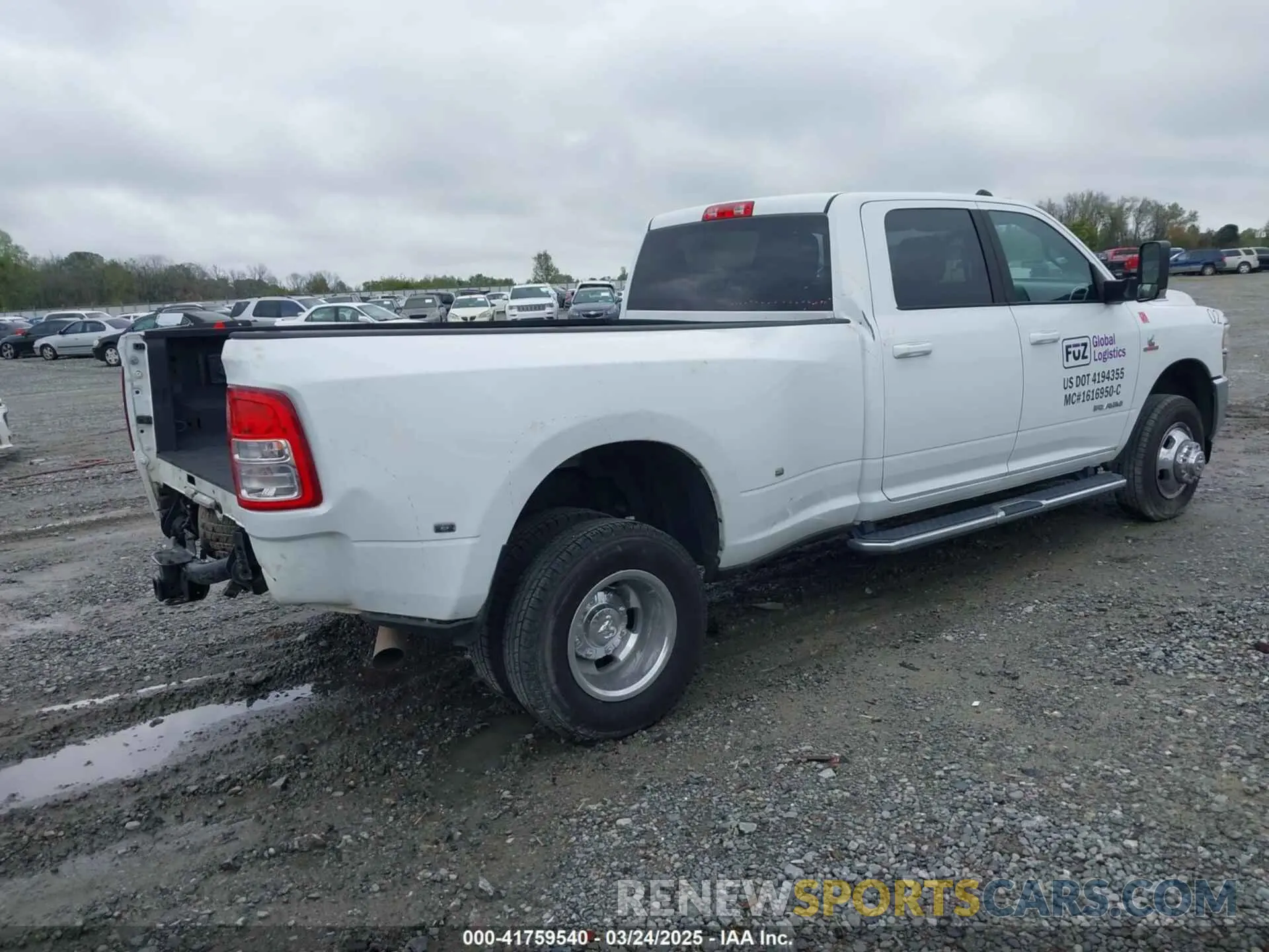 4 Фотография поврежденного автомобиля 3C63RRHL6NG302814 RAM 3500 2022