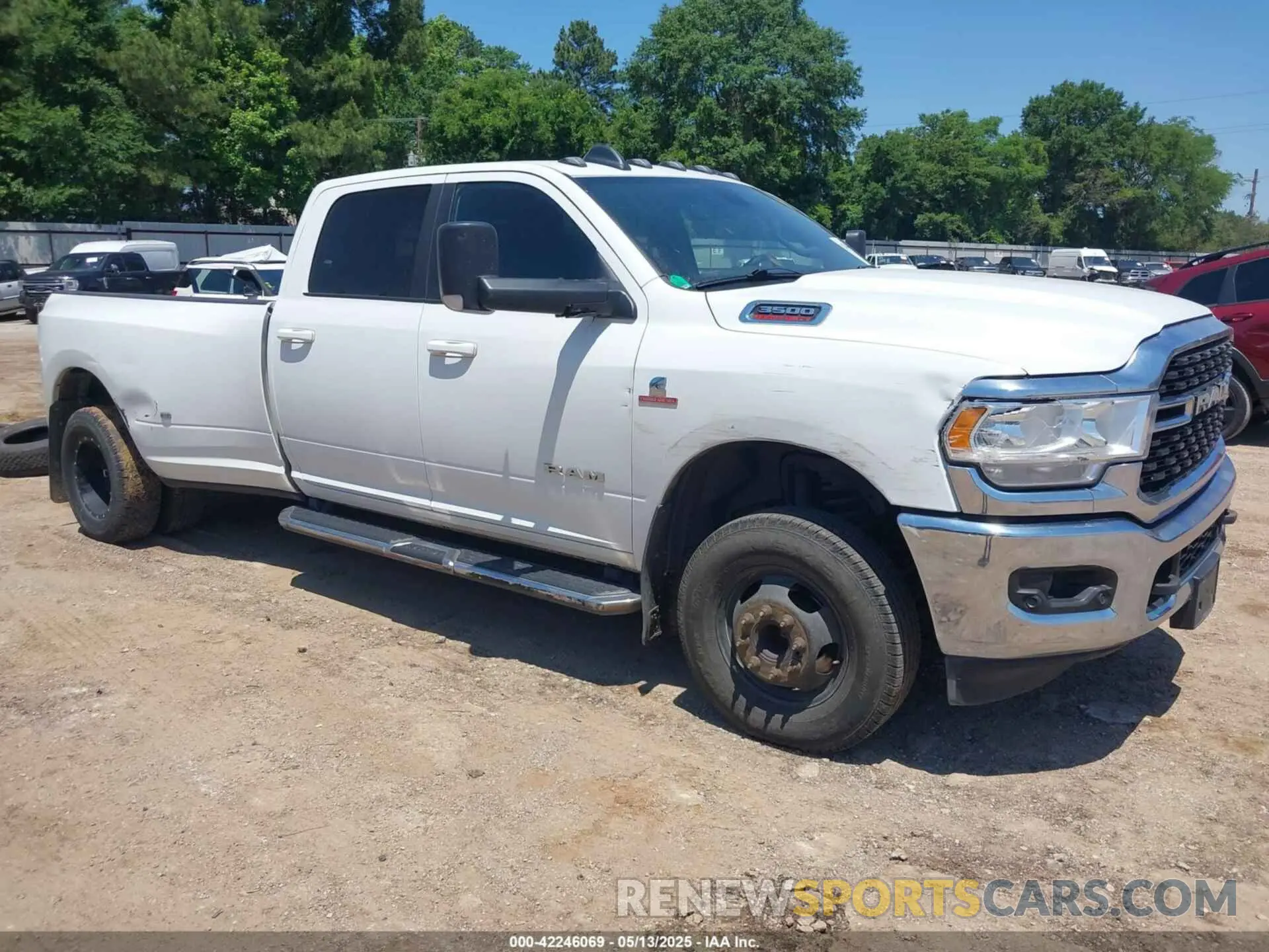 1 Photograph of a damaged car 3C63RRHL7NG239125 RAM 3500 2022