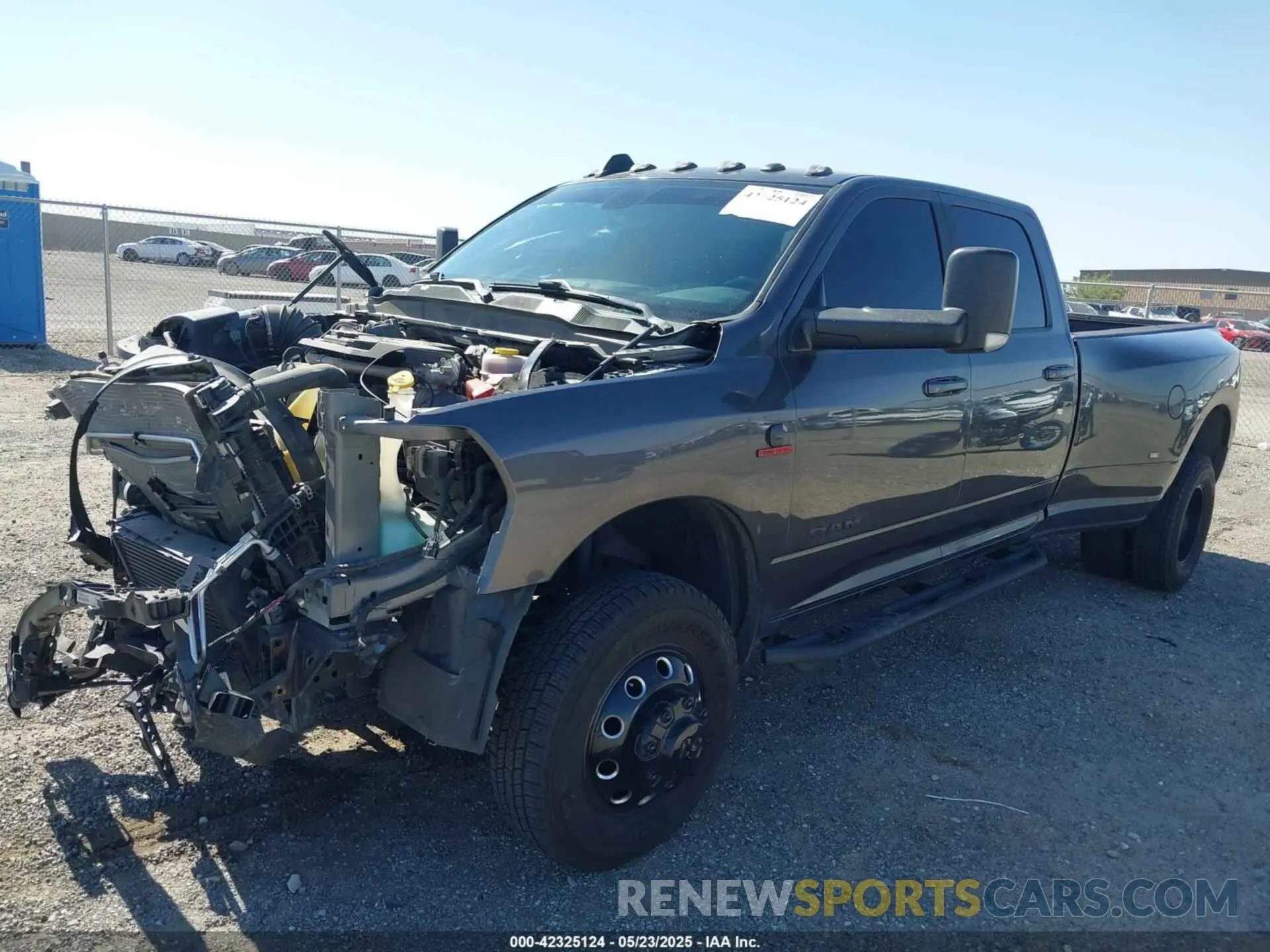 2 Photograph of a damaged car 3C63RRHLXNG216048 RAM 3500 2022