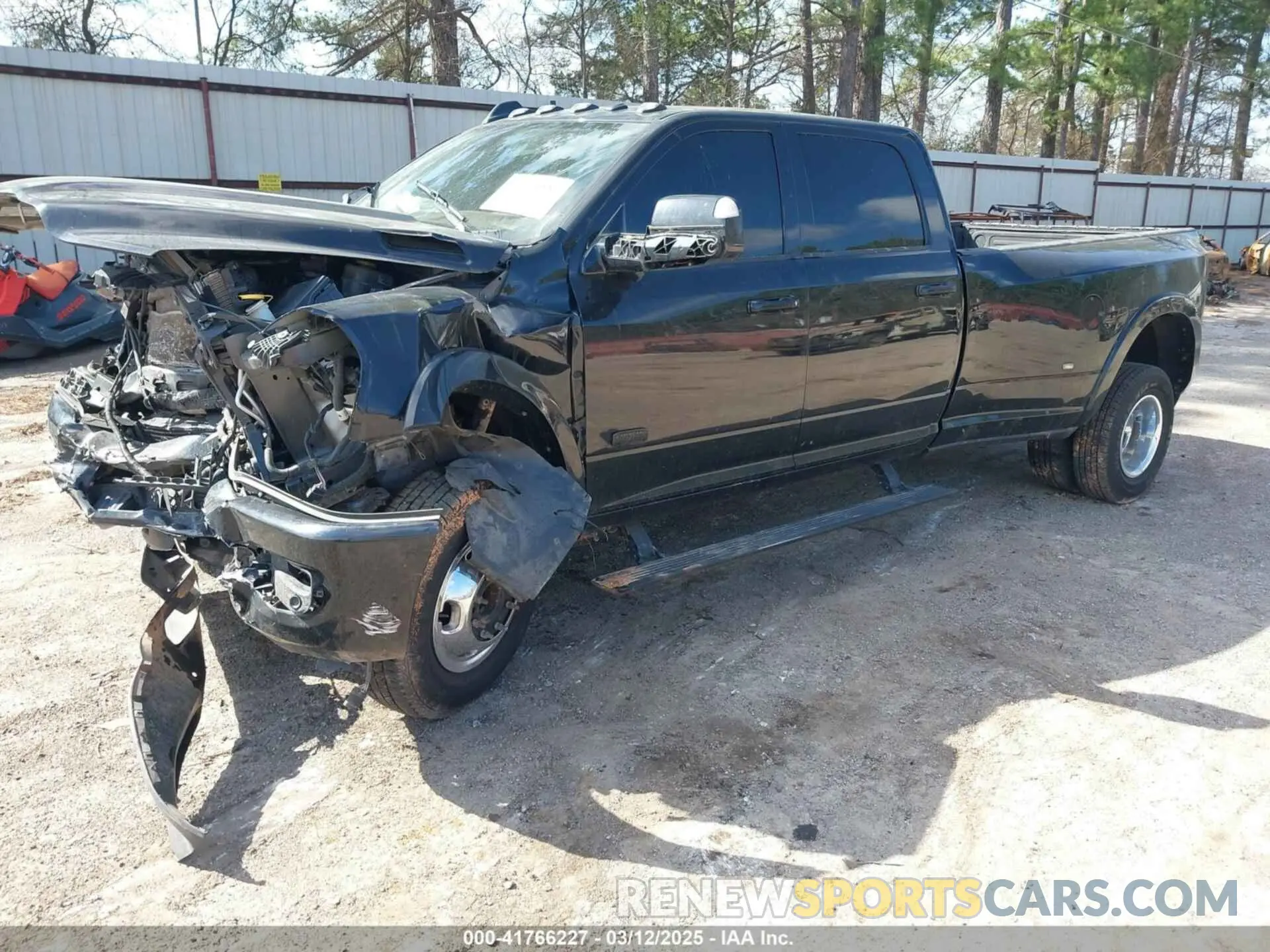 2 Photograph of a damaged car 3C63RRKL3NG217244 RAM 3500 2022