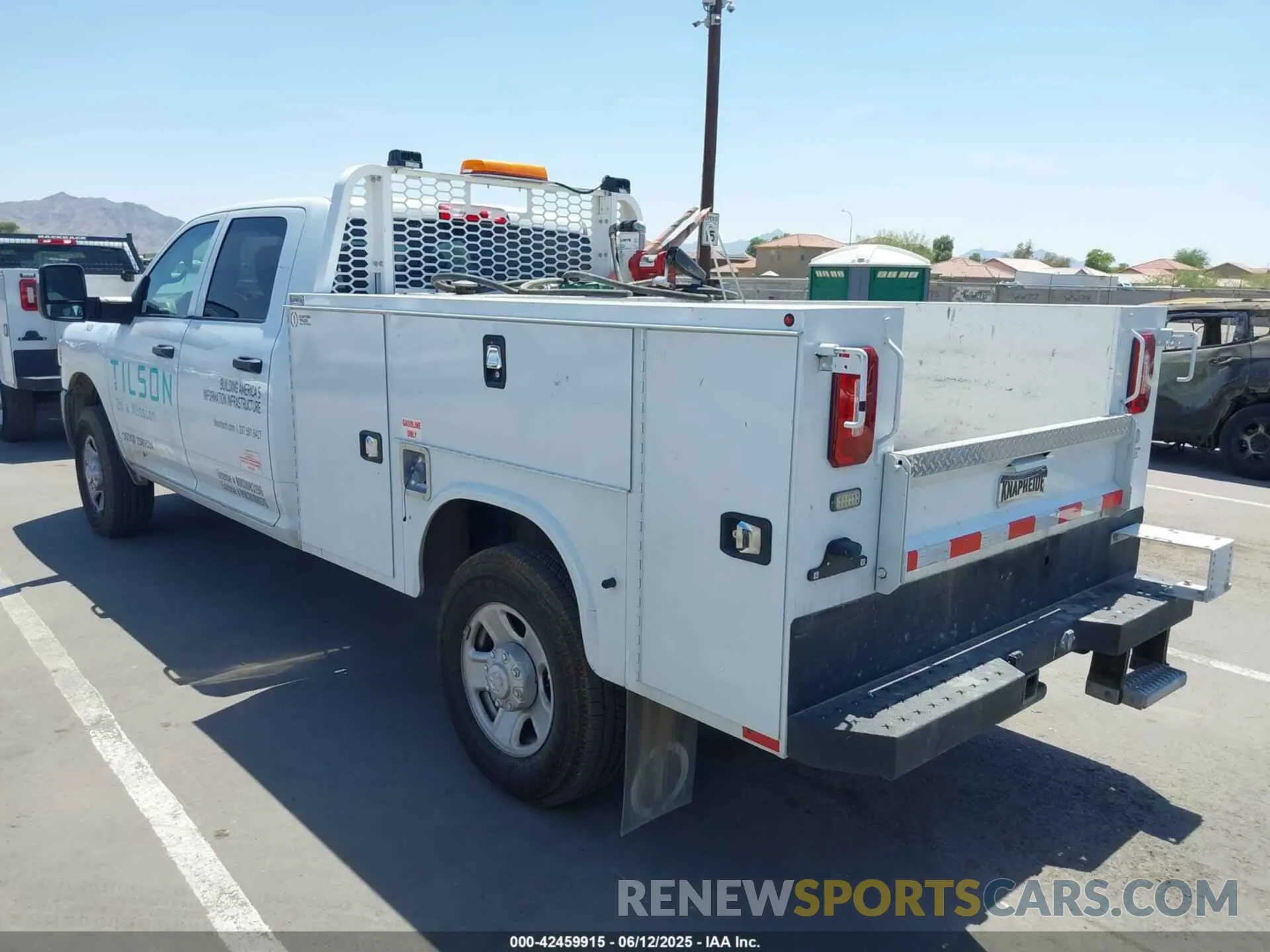 3 Photograph of a damaged car 3C63R3GJ3PG541737 RAM 3500 2023