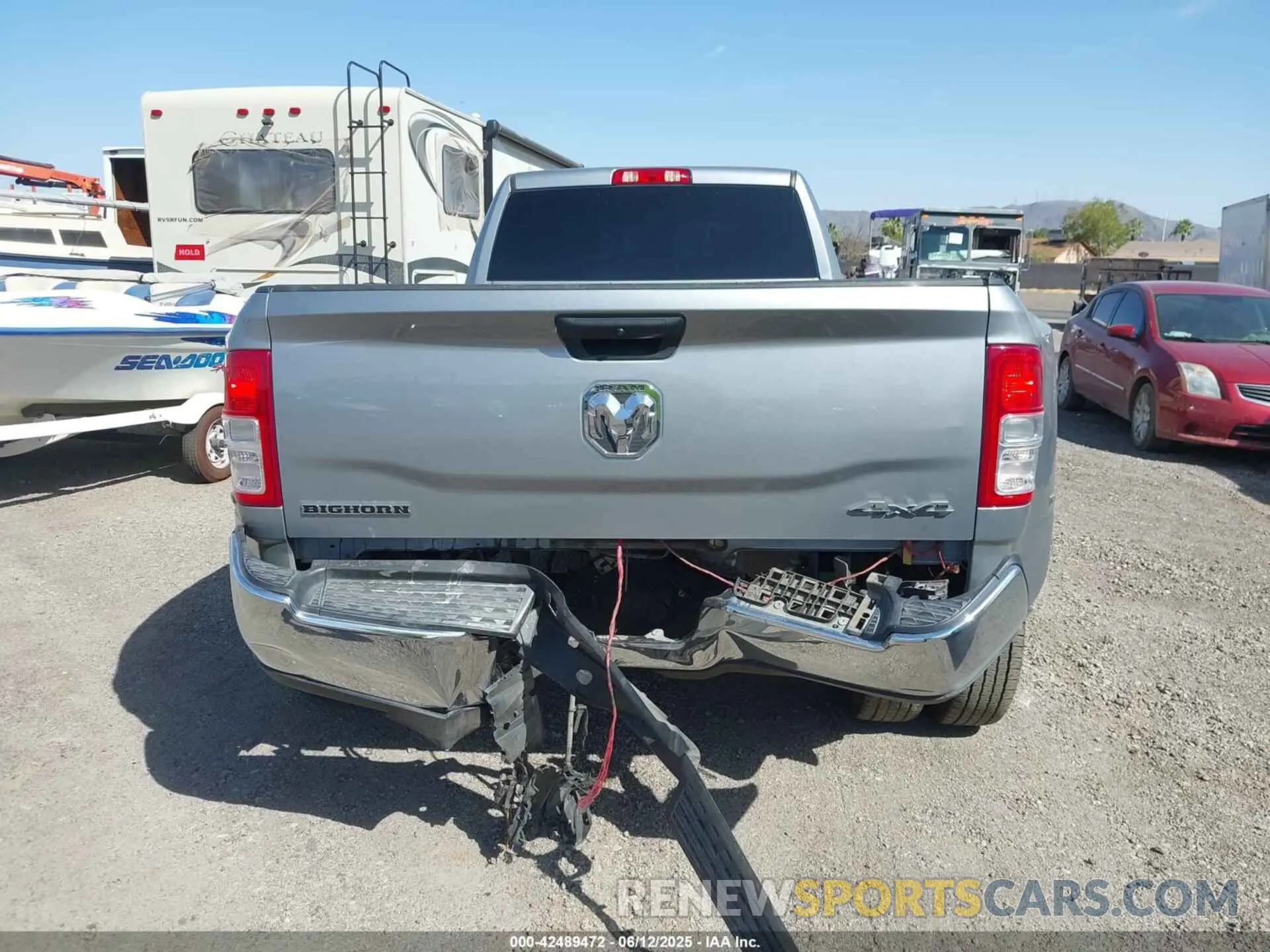 15 Photograph of a damaged car 3C63RRHL4PG542723 RAM 3500 2023