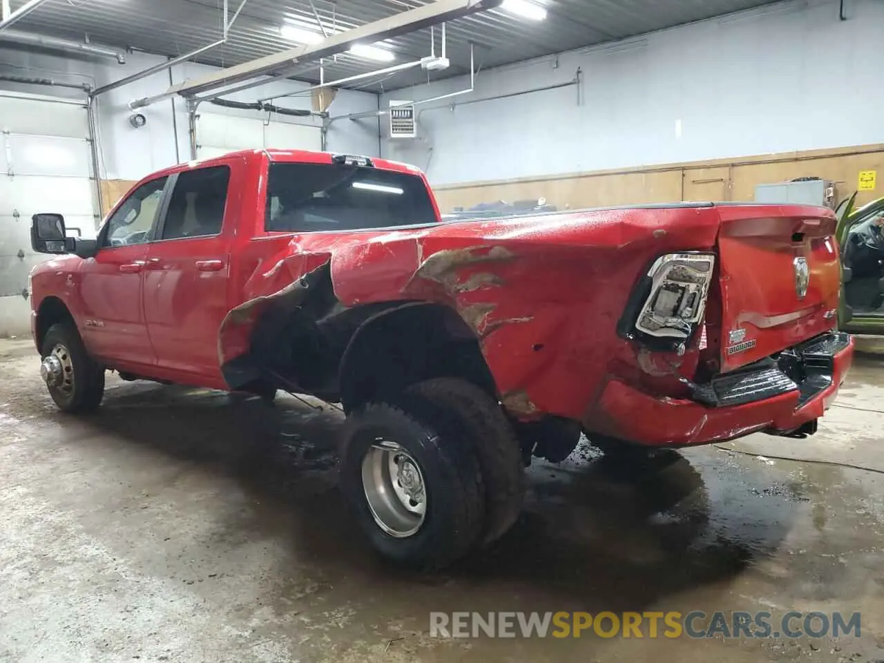 2 Photograph of a damaged car 3C63RRHL8PG625975 RAM 3500 2023