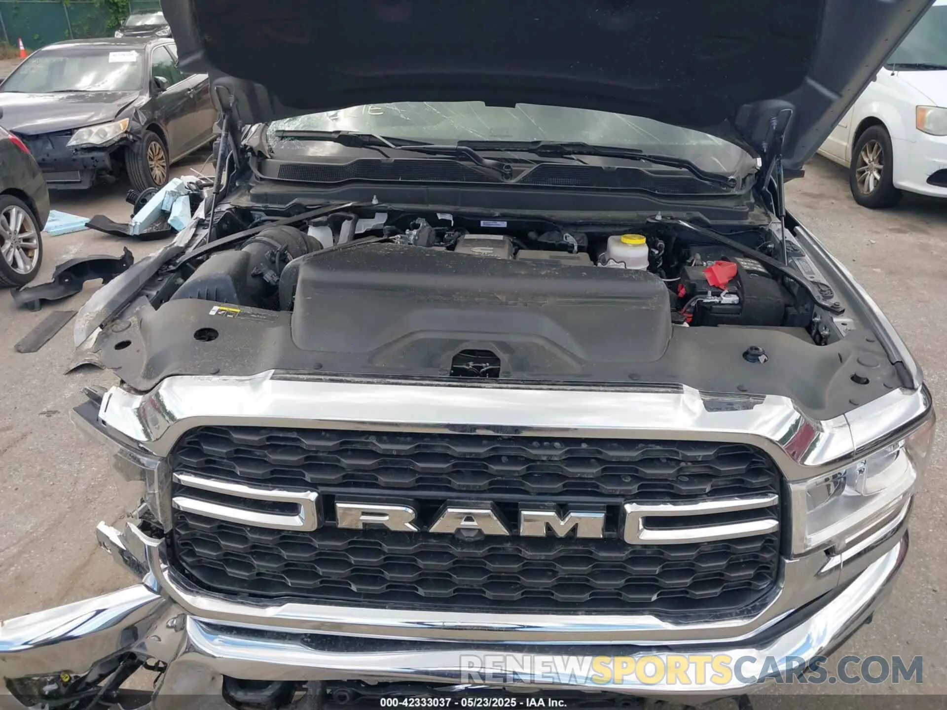 9 Фотография поврежденного автомобиля 3C63R3HL1RG198705 RAM 3500 2024
