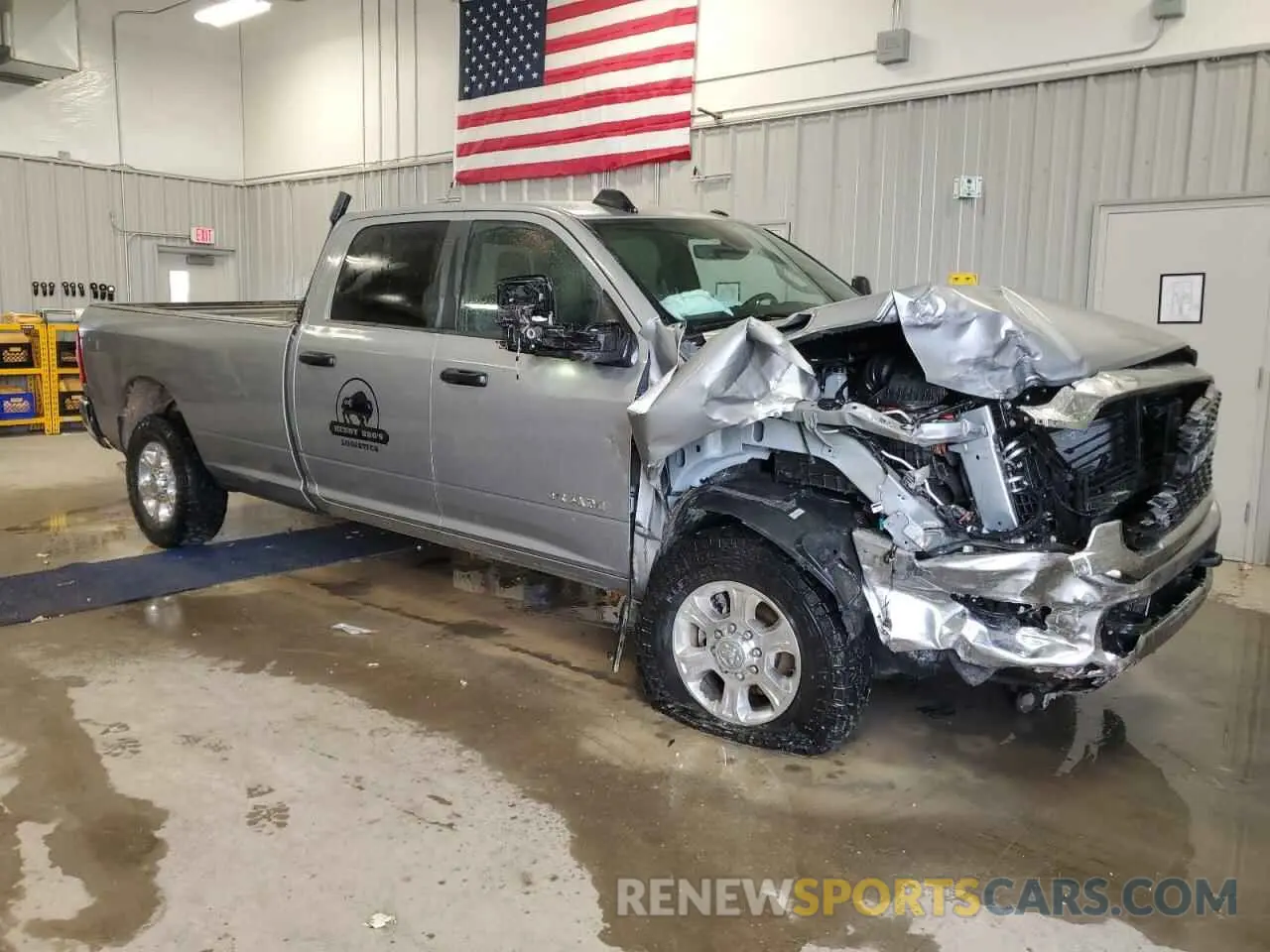 4 Photograph of a damaged car 3C63R3HL7RG358781 RAM 3500 2024