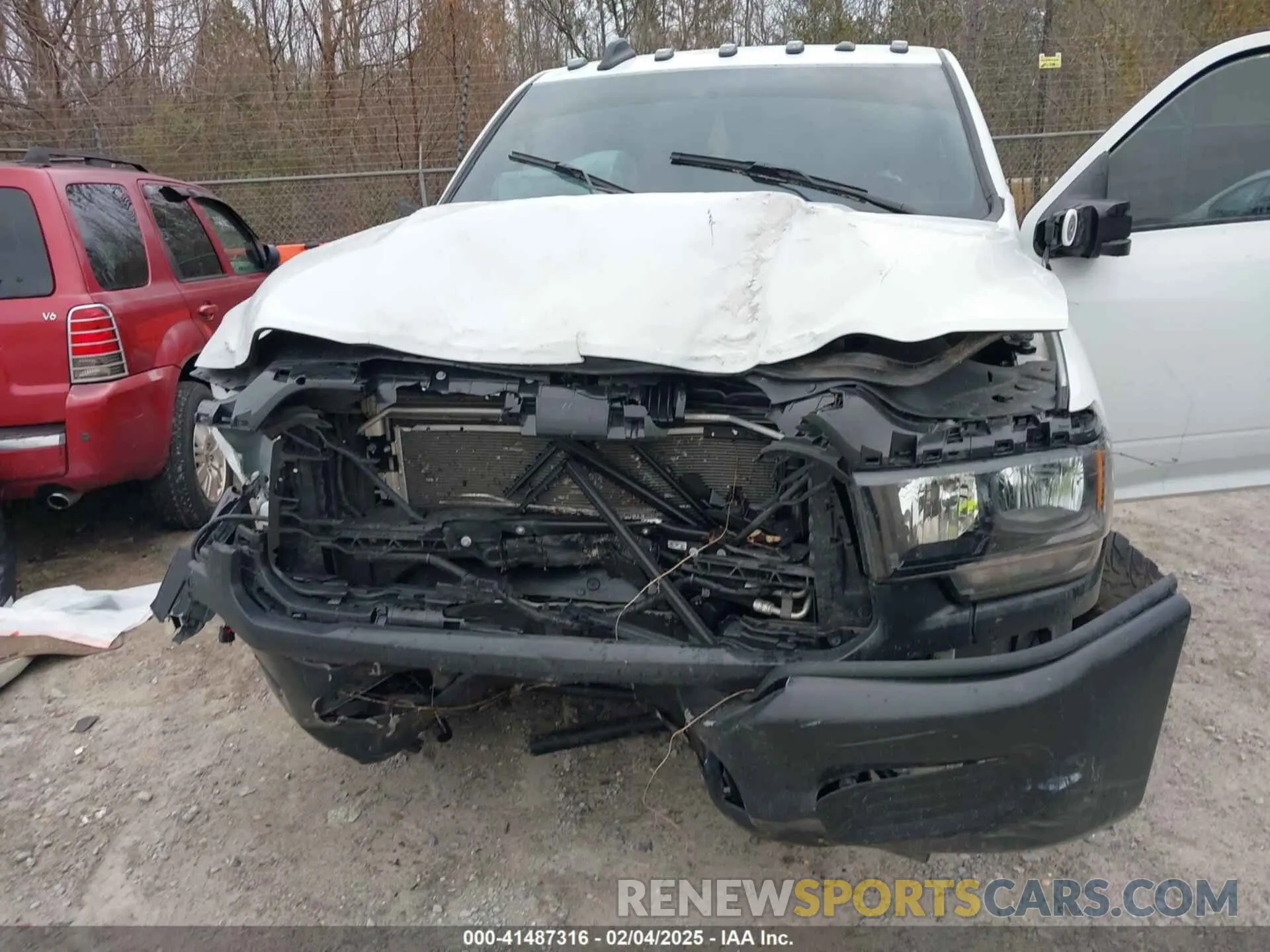 11 Photograph of a damaged car 3C63RRGL2RG295187 RAM 3500 2024