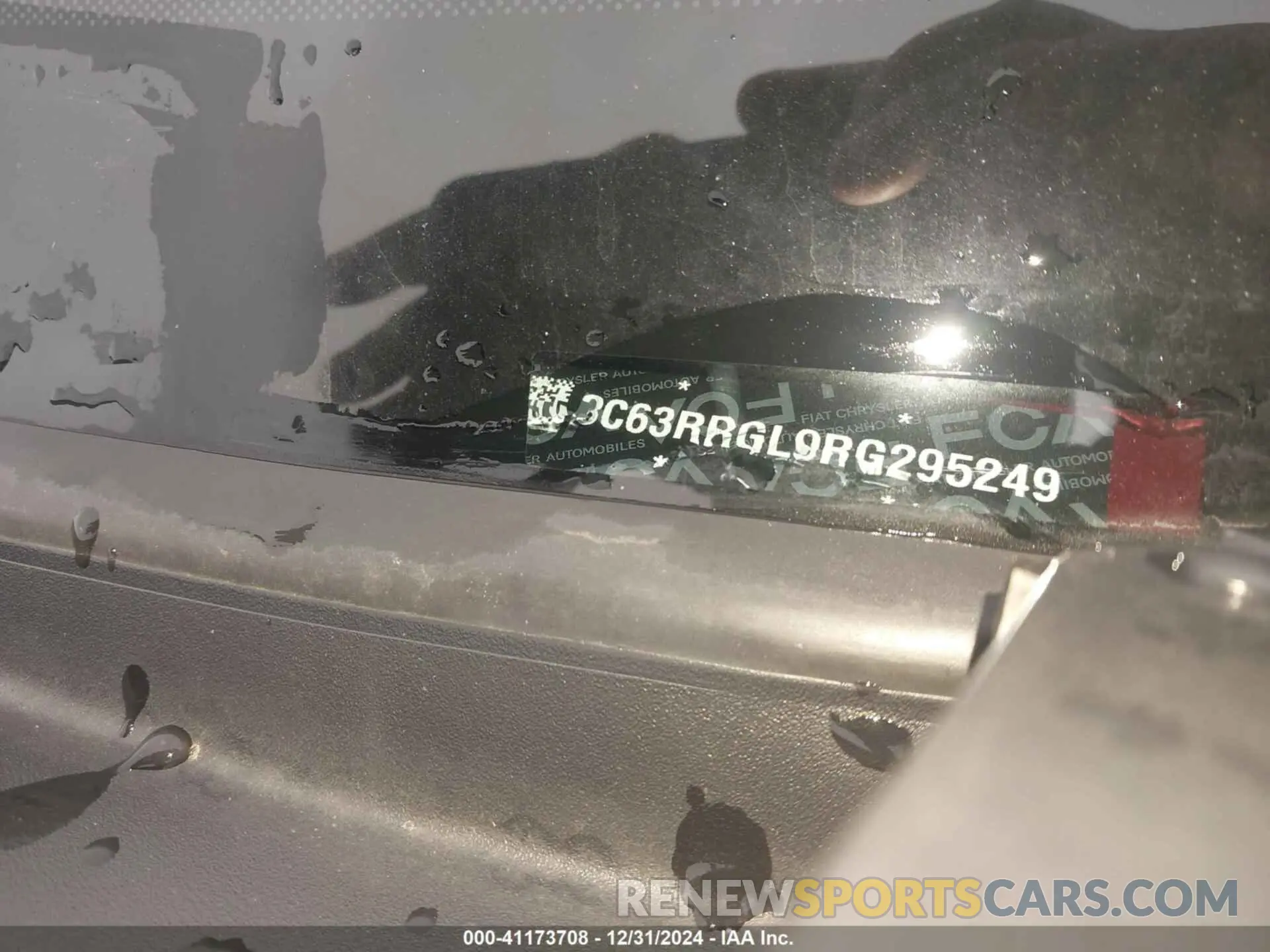 8 Photograph of a damaged car 3C63RRGL9RG295249 RAM 3500 2024