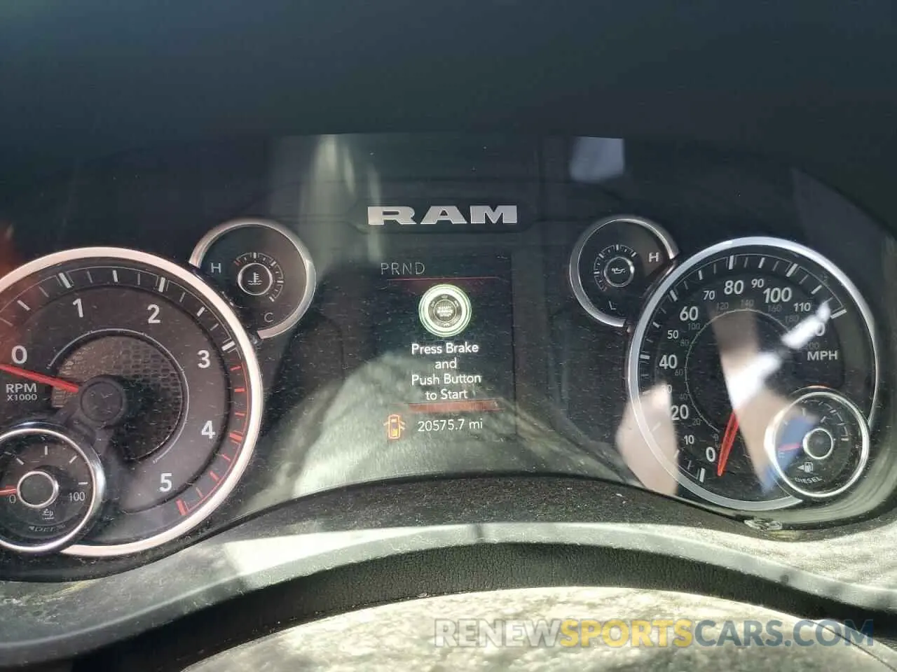 9 Photograph of a damaged car 3C63RRGLXRG242060 RAM 3500 2024