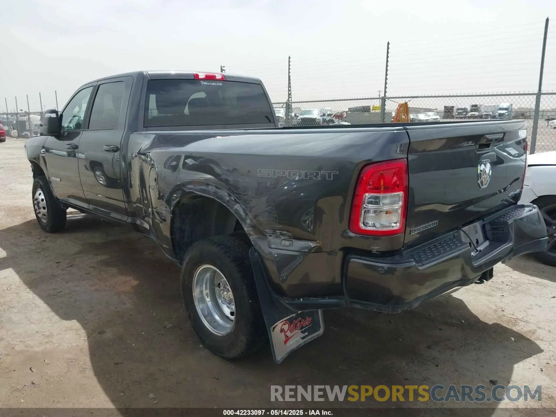 3 Photograph of a damaged car 3C63RRHL8RG257932 RAM 3500 2024