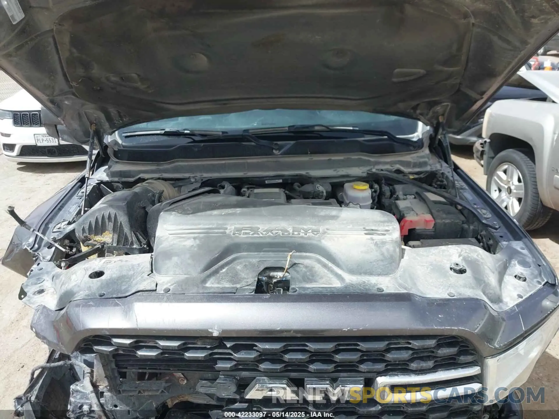 9 Photograph of a damaged car 3C63RRHL8RG257932 RAM 3500 2024