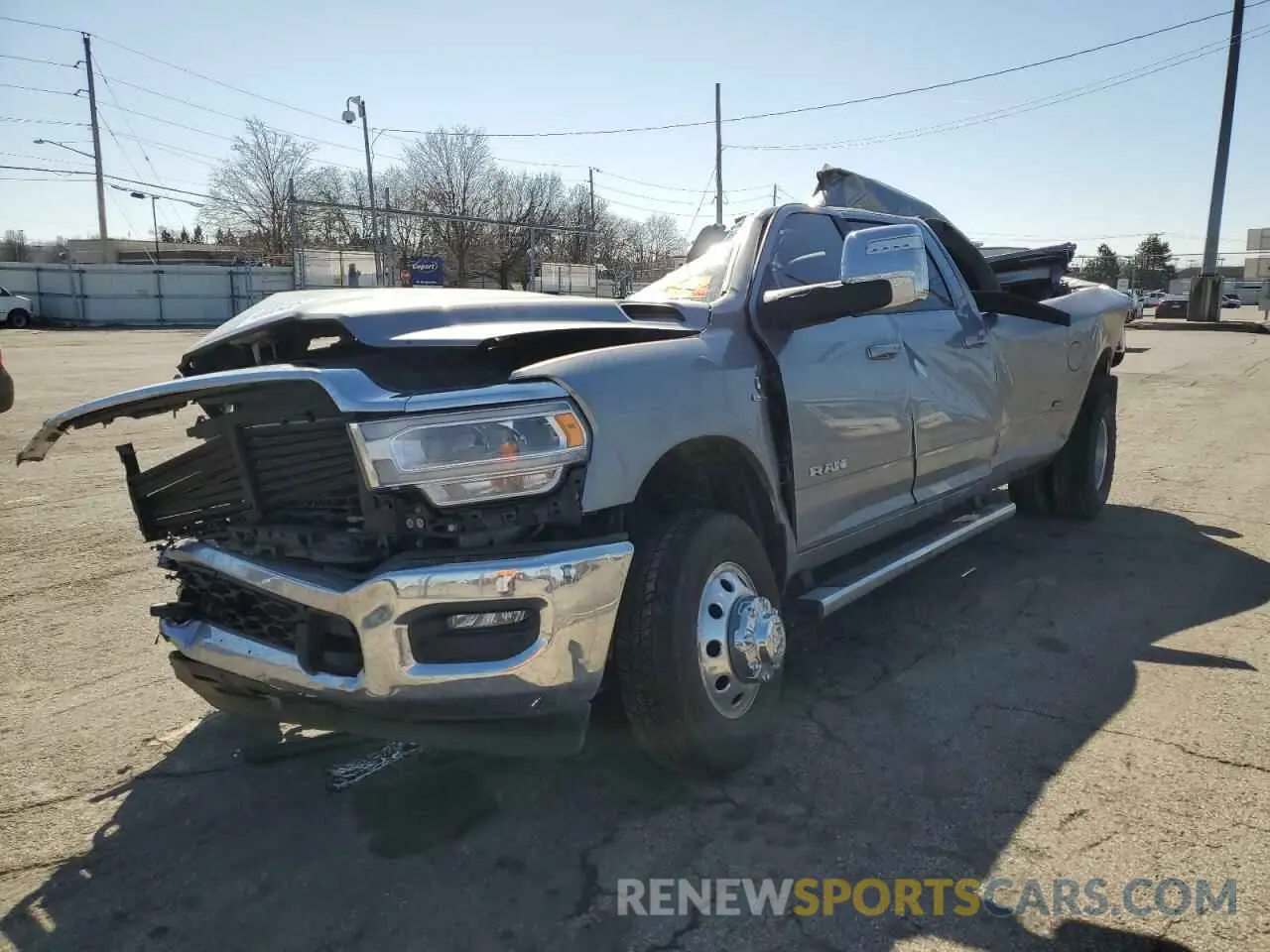 1 Photograph of a damaged car 3C63RRJL5RG371798 RAM 3500 2024