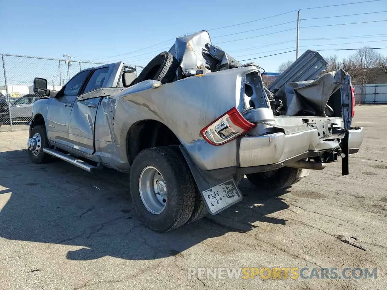 2 Photograph of a damaged car 3C63RRJL5RG371798 RAM 3500 2024