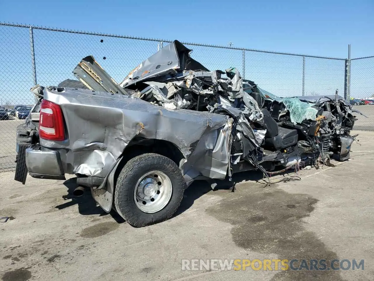 3 Photograph of a damaged car 3C63RRJL5RG371798 RAM 3500 2024