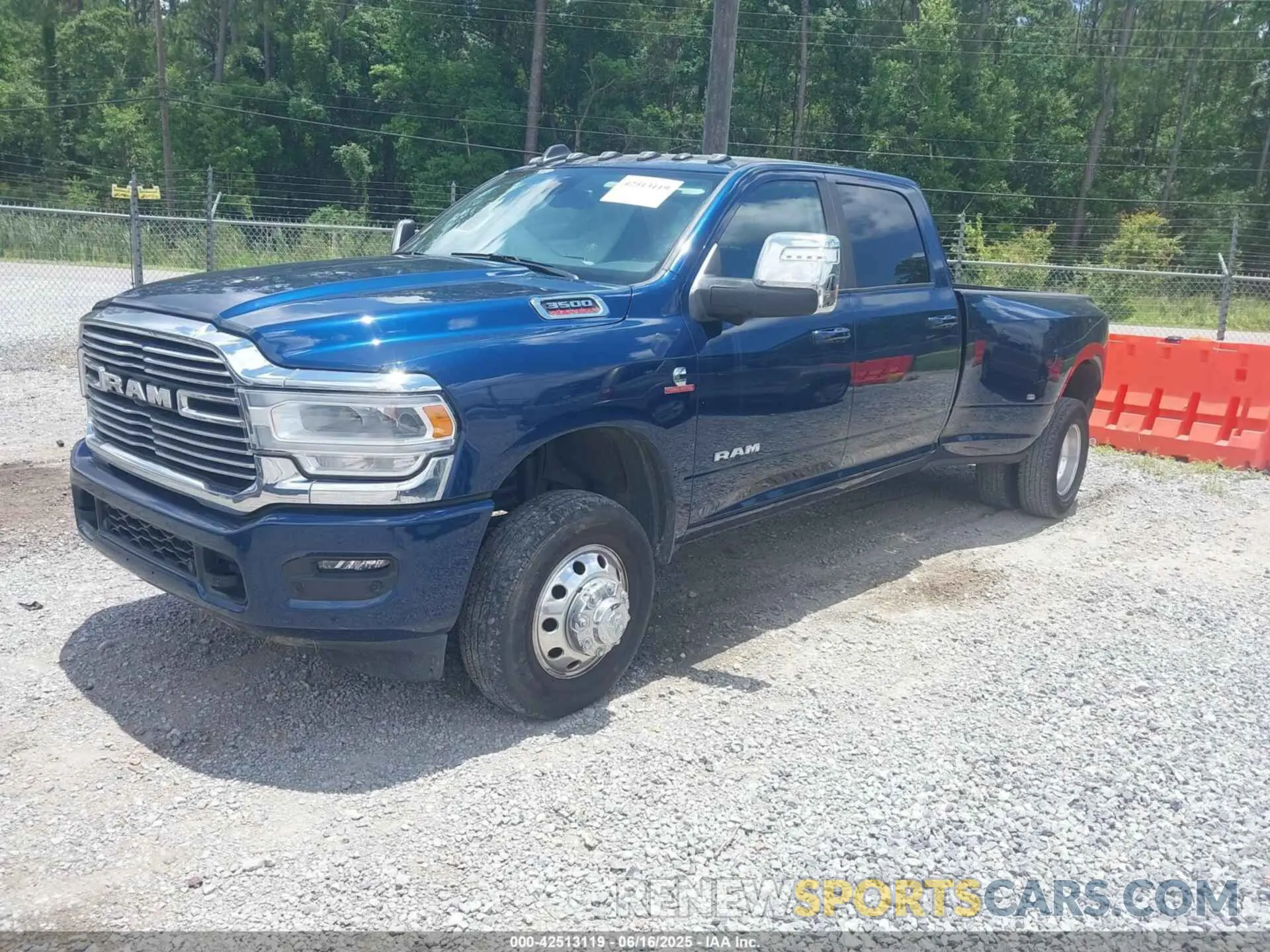 2 Photograph of a damaged car 3C63RRJLXRG224635 RAM 3500 2024