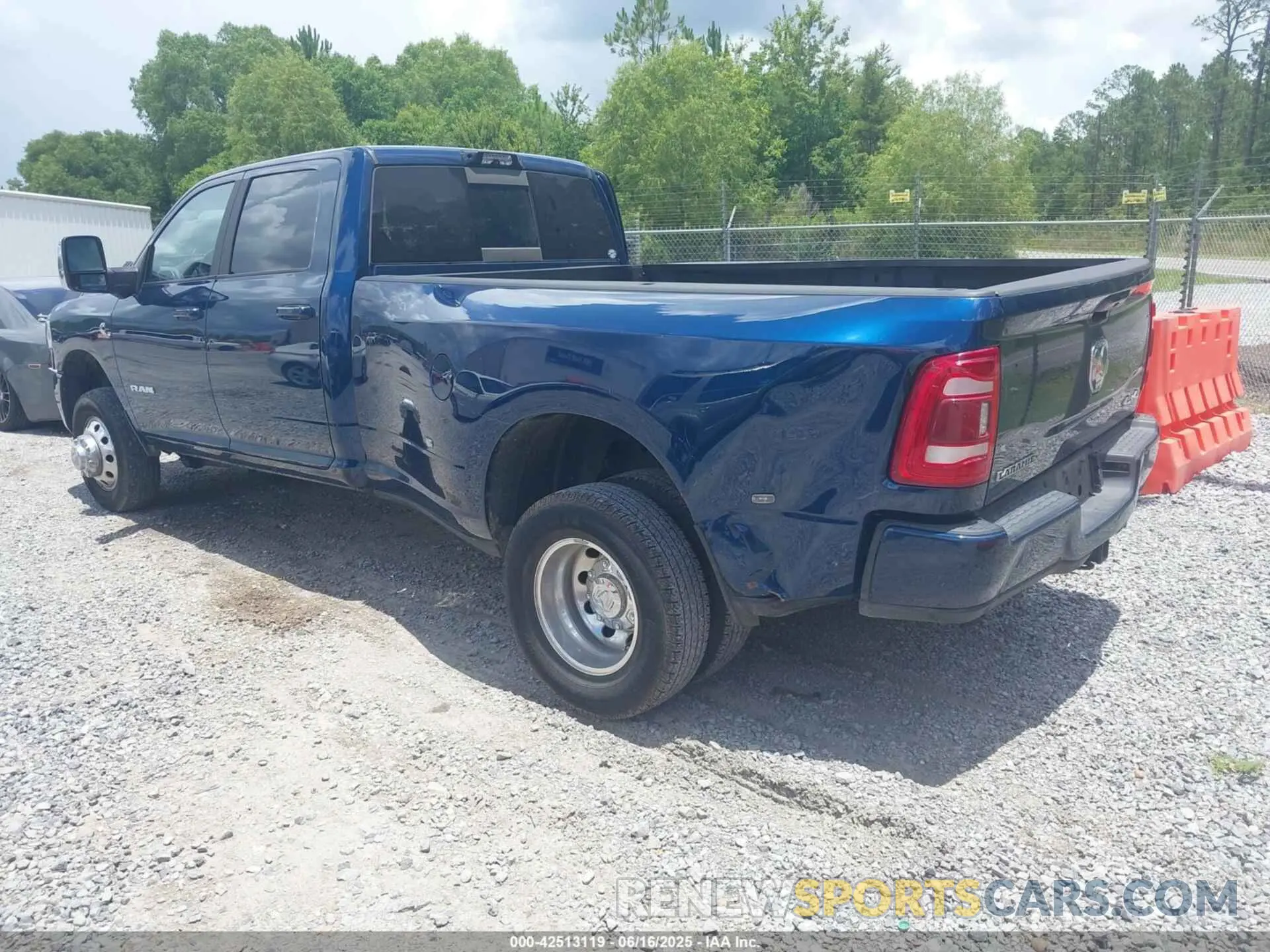 3 Photograph of a damaged car 3C63RRJLXRG224635 RAM 3500 2024