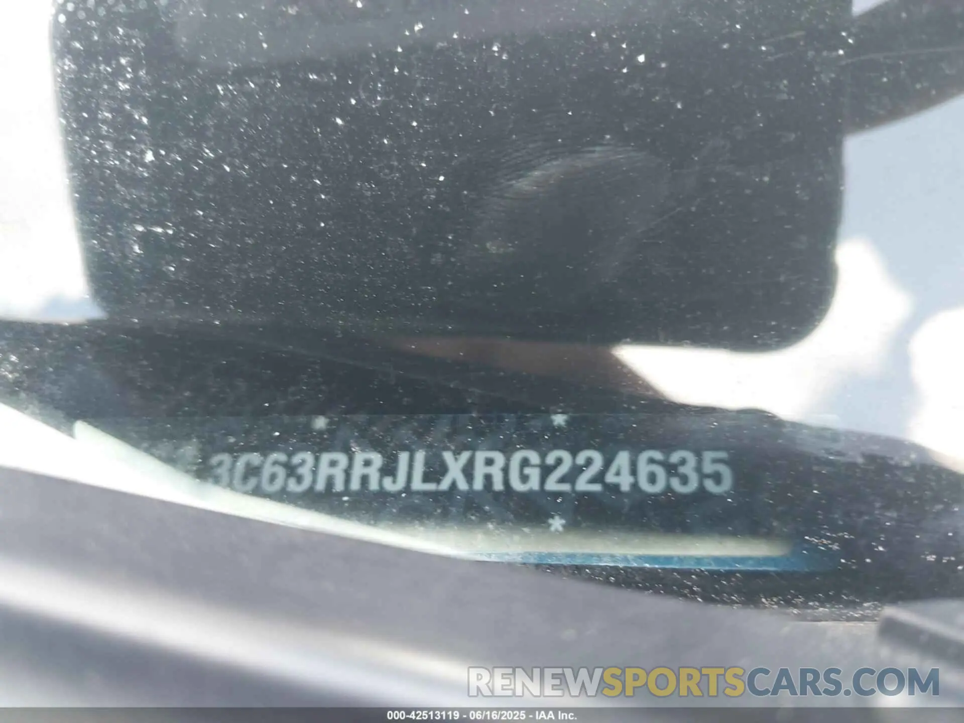 8 Photograph of a damaged car 3C63RRJLXRG224635 RAM 3500 2024