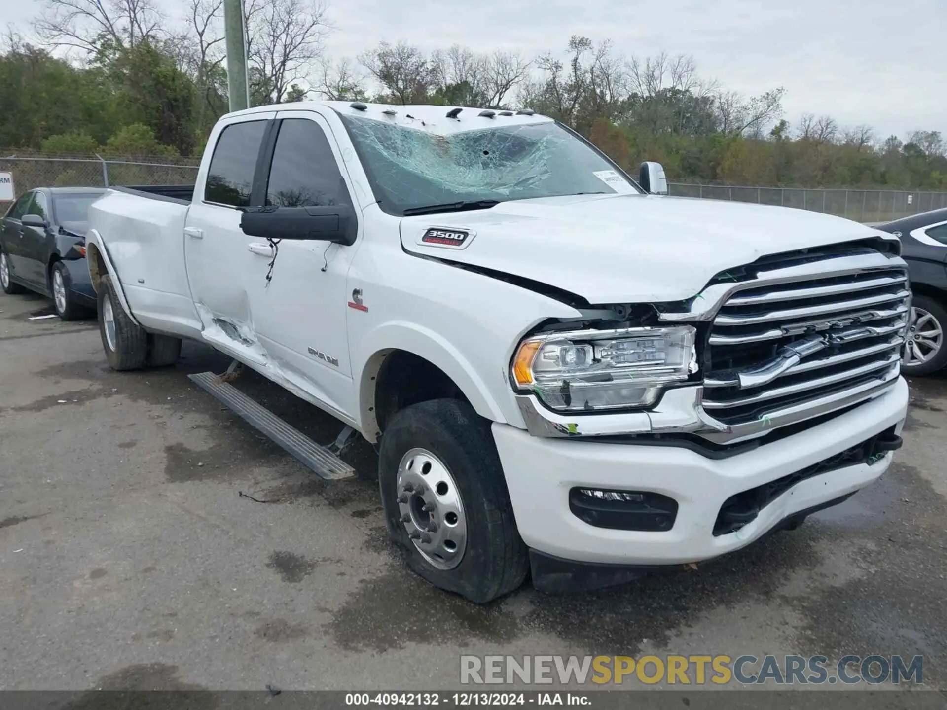 1 Photograph of a damaged car 3C63RRKLXRG210006 RAM 3500 2024