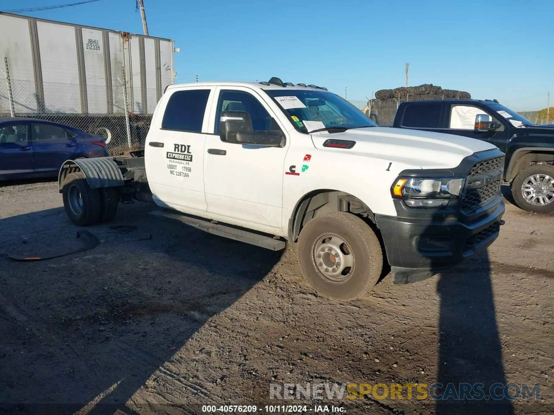 1 Photograph of a damaged car 3C7WRSCL1PG510626 RAM 3500 CHASSIS 2023