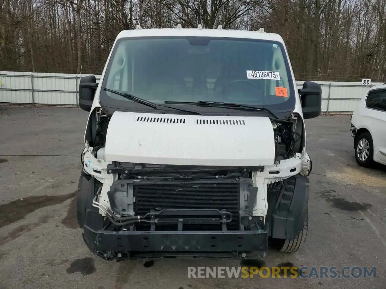 5 Photograph of a damaged car 3C6TRVAG7KE532875 RAM All Models 2019