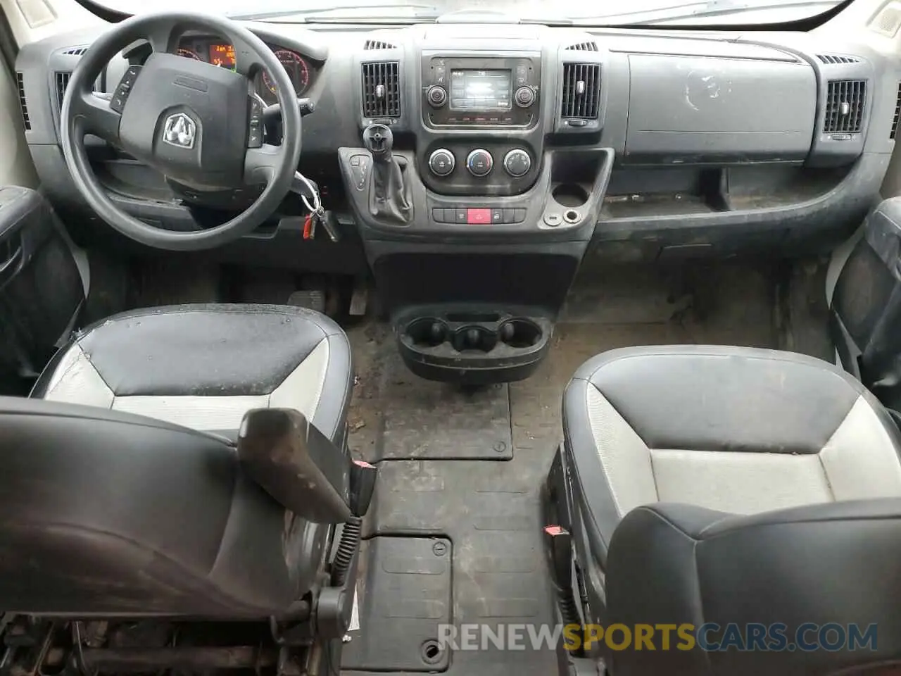 8 Photograph of a damaged car 3C6TRVAG9KE501885 RAM All Models 2019
