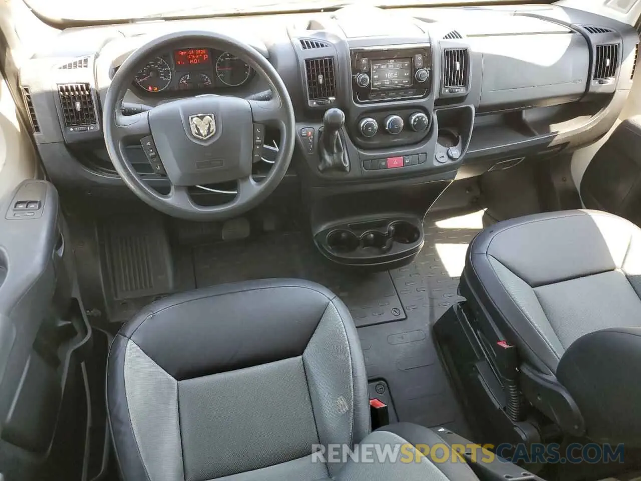 8 Photograph of a damaged car 3C6TRVBG1KE502771 RAM All Models 2019