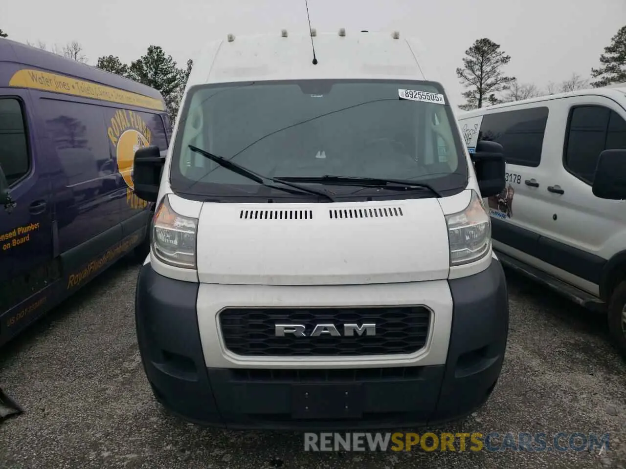 5 Photograph of a damaged car 3C6TRVBG3KE548019 RAM All Models 2019