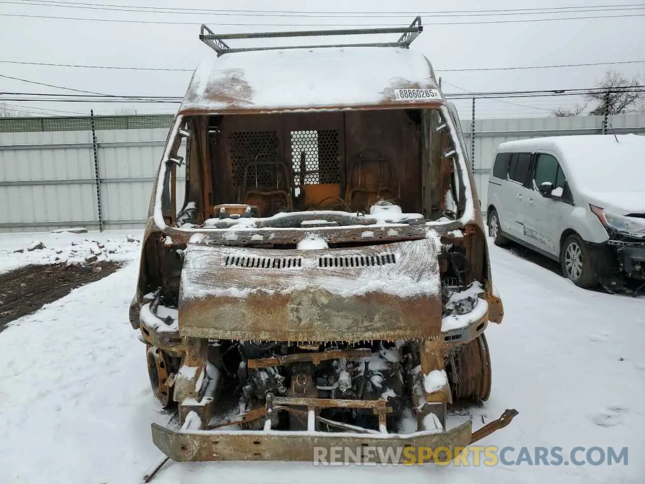 5 Photograph of a damaged car 3C6TRVCGXKE537873 RAM All Models 2019