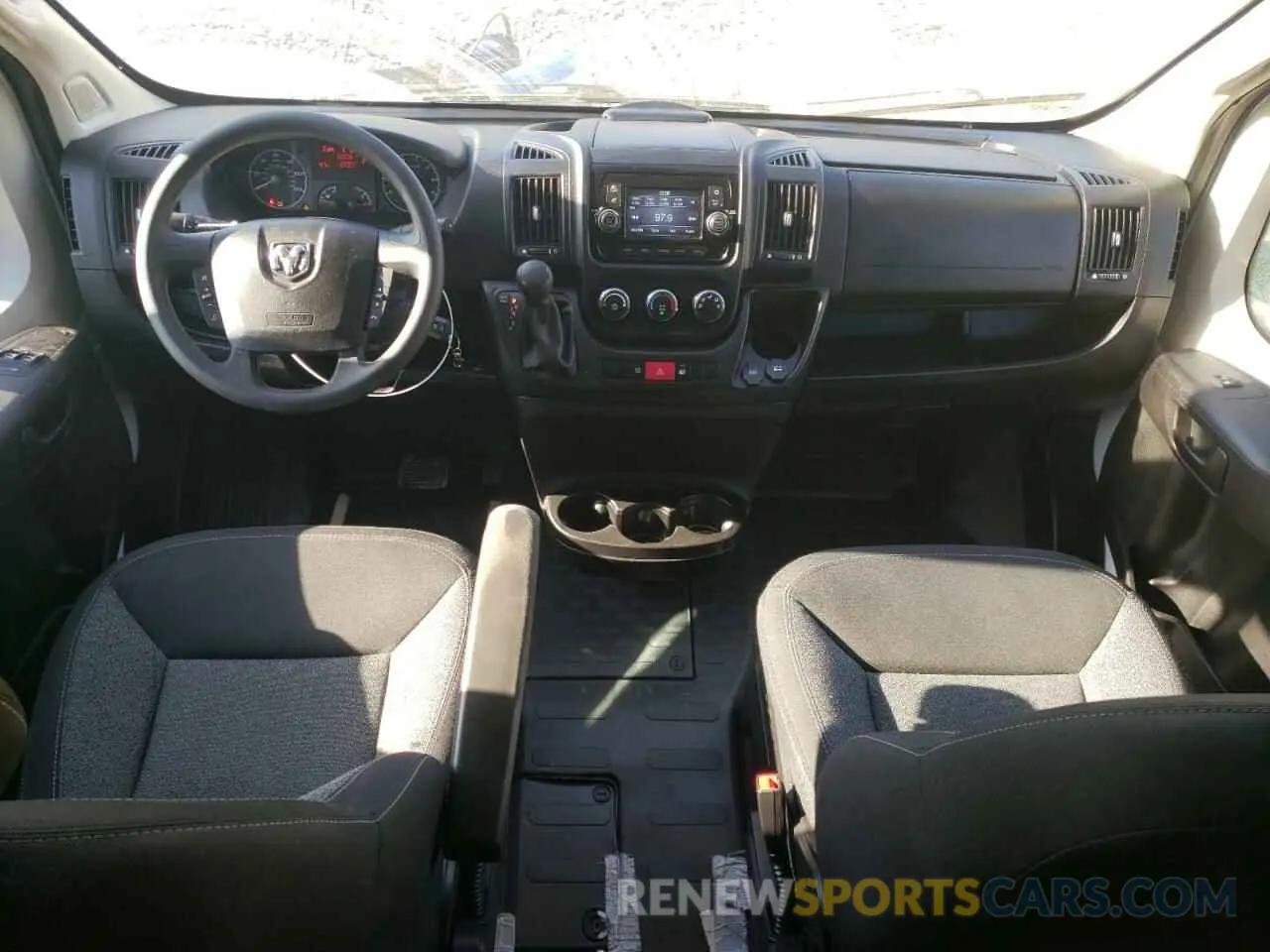 8 Photograph of a damaged car 3C6TRVDG9KE527477 RAM All Models 2019