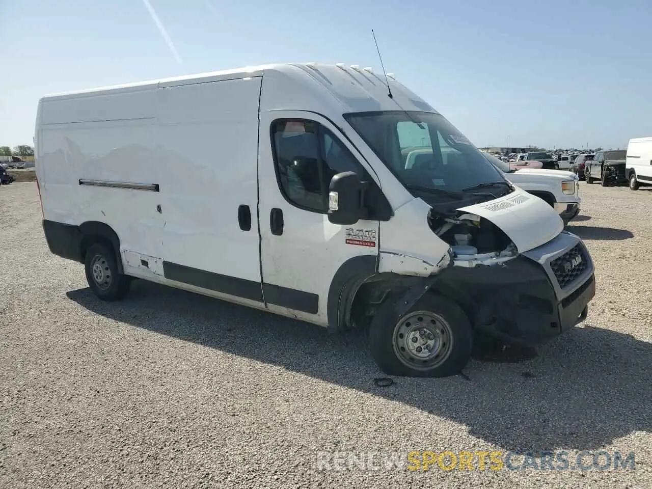 4 Photograph of a damaged car 3C6URVJG0KE515288 RAM All Models 2019